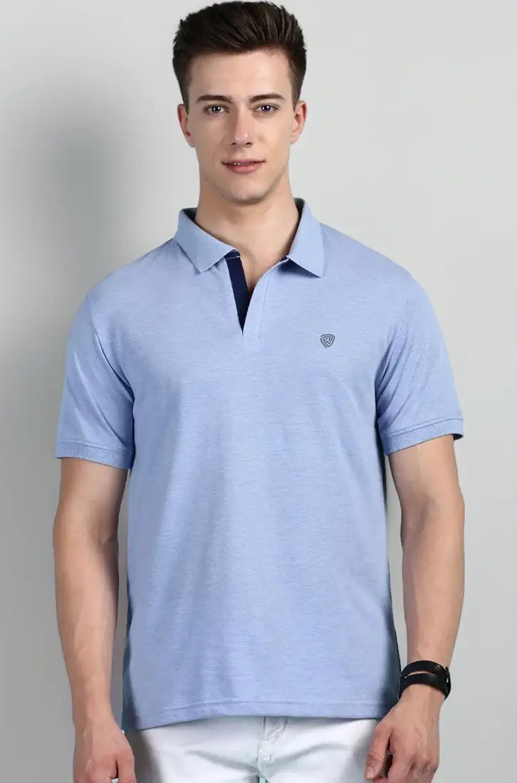 lux cozi men's cotton polo t shirt regular fit half sleeve casual polo