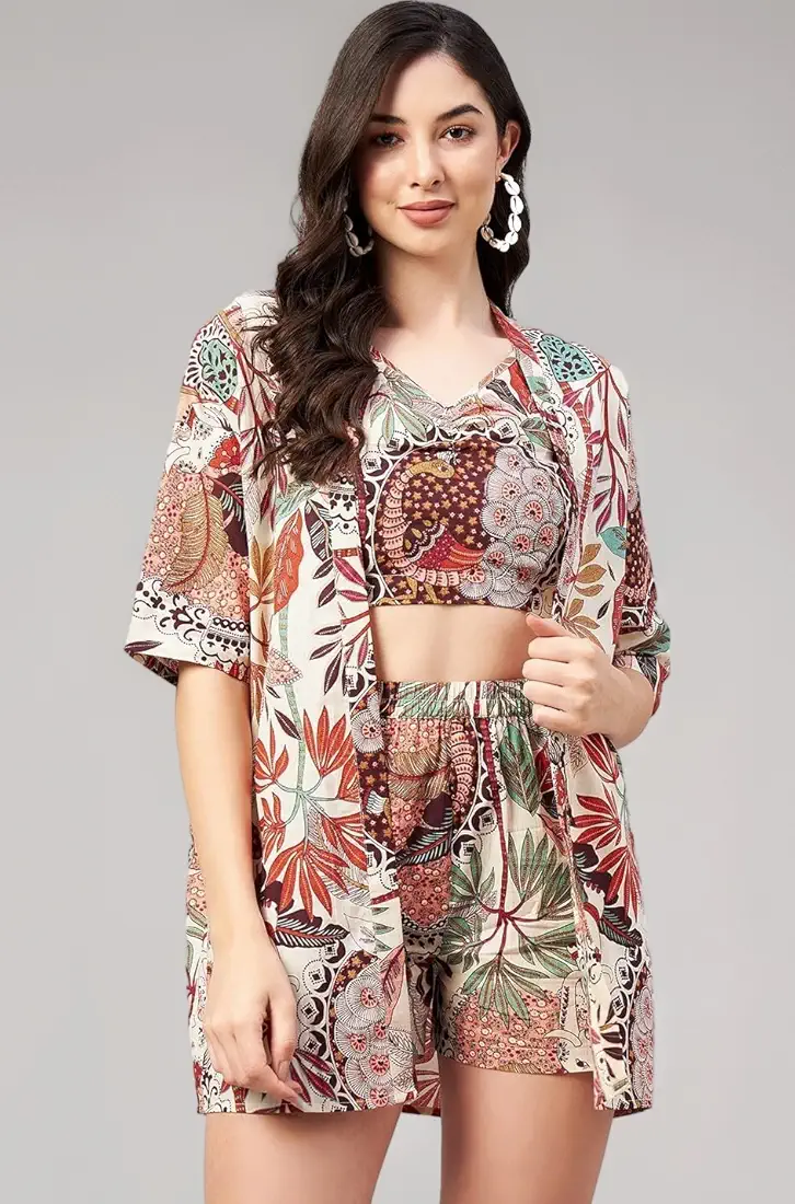 pujia mills women stylish co‑ord pajama set