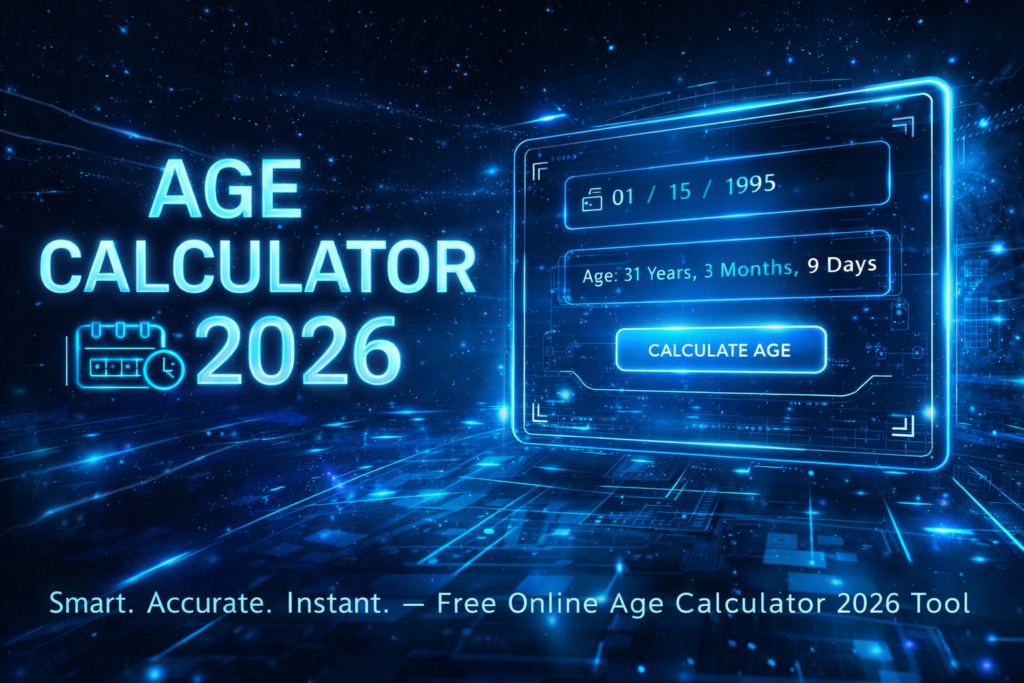 Free Online Age Calculator 2026