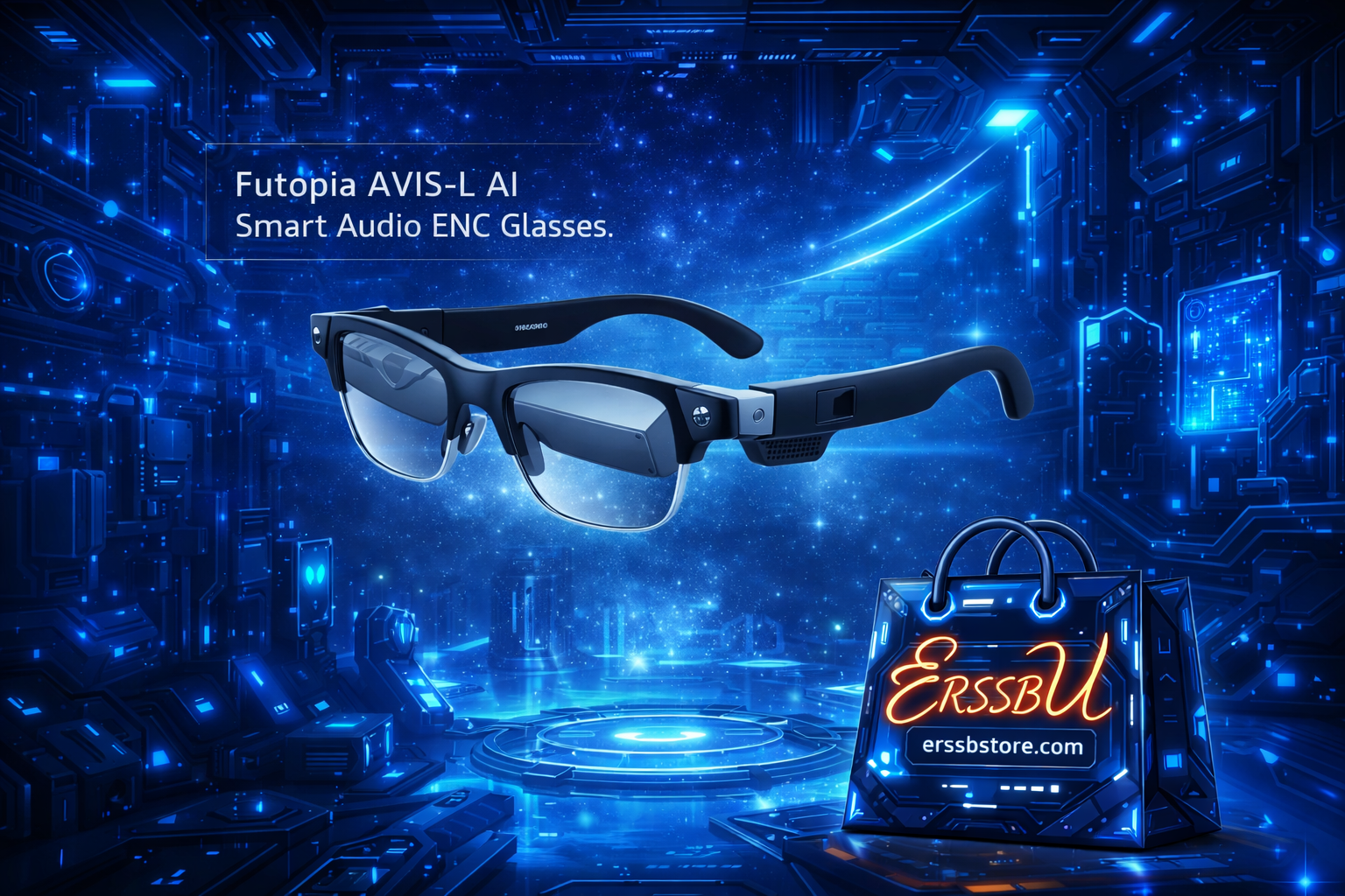 Futopia AVIS-L AI Smart Audio Glasses