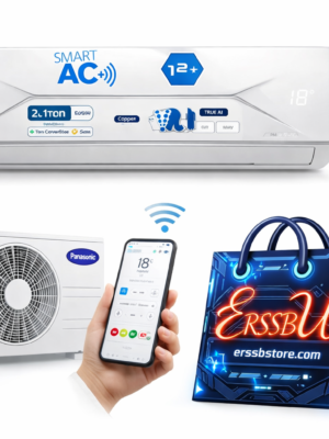 Panasonic 2 Ton 4 Star Premium WiFi Inverter Smart Split AC (7-in-1 Convertible, Copper Condenser, True AI, White)